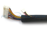 Открытый тип разделенный рукав предохранения от кабеля с оплеткой, высокотемпературный рукав провода