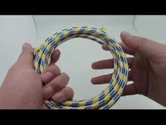 Офис / Дом Зелёный хлопчатобумажный плетеный рукав защитный проводный пояс