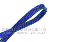 Голубая износоустойчивая тень провода тепловой защиты, обруч провода хлопка высокотемпературный
