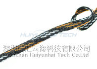 рукав провода 4мм круглый высокотемпературный, заплетенный теплостойкий рукав для кабеля