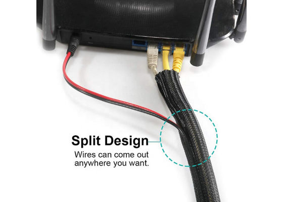 Купить Sleeving полиэстера воспламеняемости VW-1 расширяемый заплетенный онлайн изготовление