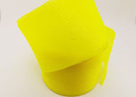 Желтый однослойный плоский ЛЮБИМЕЦ ленты заплел Sleeving добавленную молнию велкро