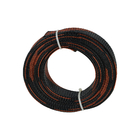 пламя расширяемый заплетенный Sleeving Recyclable ЛЮБИМЦА 1-100mm черное/оранжевое - retardant