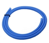 Ячеистая сеть ЛЮБИМЦА расширяемая заплетенная Sleeving неоновая голубая 1-100mm гибкого кабеля