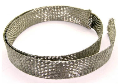 EMI защищая залуживанную медь заплел Sleeving серебряную ссадину устойчивую