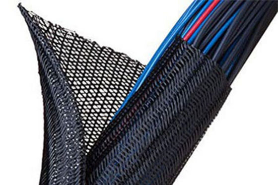 обруч любимца 8mm 9mm заплел Sleeving открытый огонь галоида - retardant