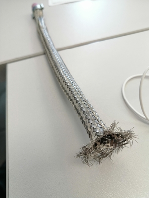 Ni80Cr20 залуживало медный заплетенный Sleeving рукав ссадины устойчивым заплетенный сплавом