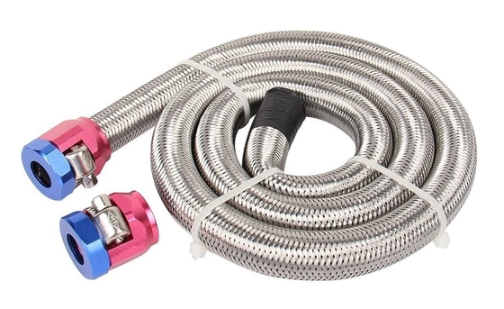 Sleeving нержавеющей стали 0.15mm 0.2mm 0.25mm заплетенный взрывозащищенный