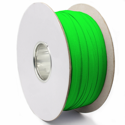 Рукав ячеистой сети галоида свободный зеленый гибкий, Sleeving оплетки ЛЮБИМЦА расширяемый